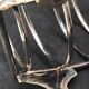 Victorian toast holder breakfast set 6 slices bread