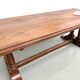 Table de ferme bourgeoise en chêne, années 50