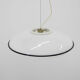 Large Murano All Glass Pendant, Italy, 1980s