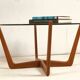 Coffee table made by Lebus in solid teak