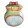 Vintage garlic pot in ceramic majolica – 1950s