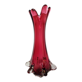 Fratelli Toso Chambord Murano vase.