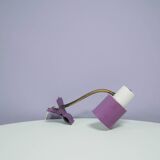 Purple clamp lamp Hala Zeist