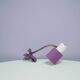 Lampe à pince violette Hala Zeist