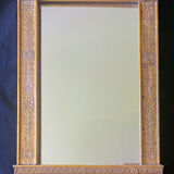 Framed mirror "friezes and ram's head" neoclassical