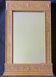 Framed mirror "friezes and ram's head" neoclassical