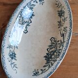 Plat de sercive ovale