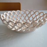 Pichon woven ceramic fruit basket in Uzès
