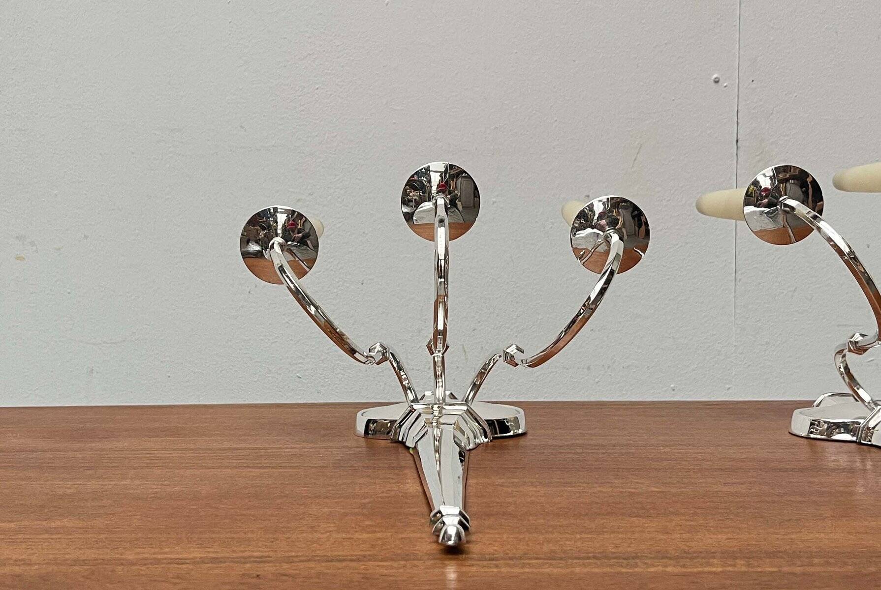 Vintage Italian neoclassical wall sconces in Hollywood Regency style, set of 3.