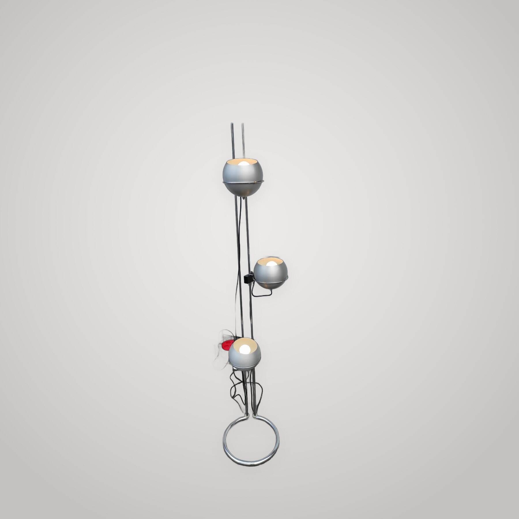 Lampadaire Vintage Eyes Ball Goffredo Reggiani