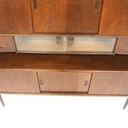 Enfilade scandinave en noyer, Suède, 1960