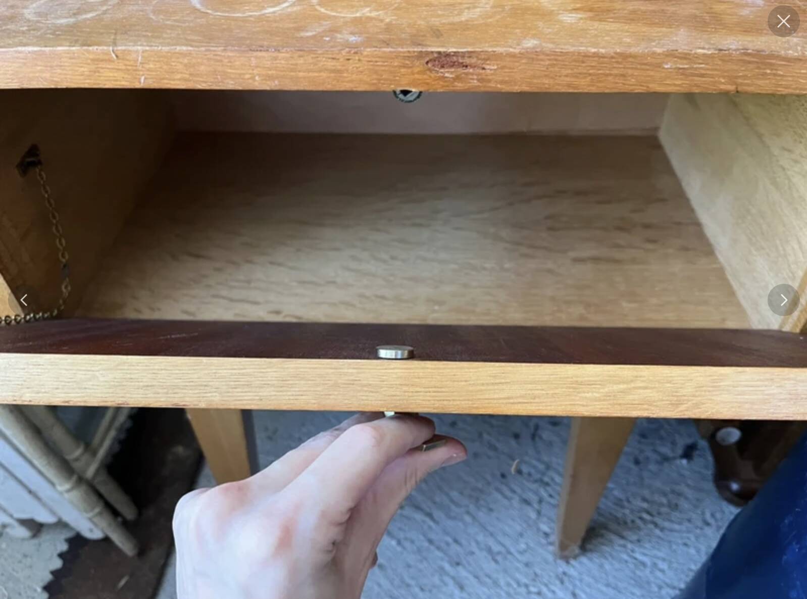 Scandinavian bedside table