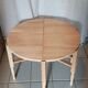 Table basse aéro-gommée salon pliable plateau bois chêne dp 0623031