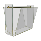 Roche Bobois plexiglass magazine rack 70