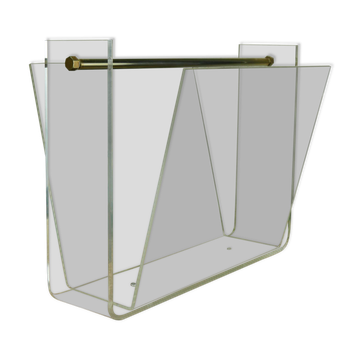 Porte revues Roche Bobois plexiglas 70