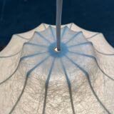 Modern mid-century Cocoon pendant lamp by Friedel Wauer for Goldkant Leuchten, 1960s.