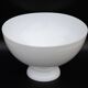 French Vintage White Opaque Glass Lantern Style Replacement Shade 0185