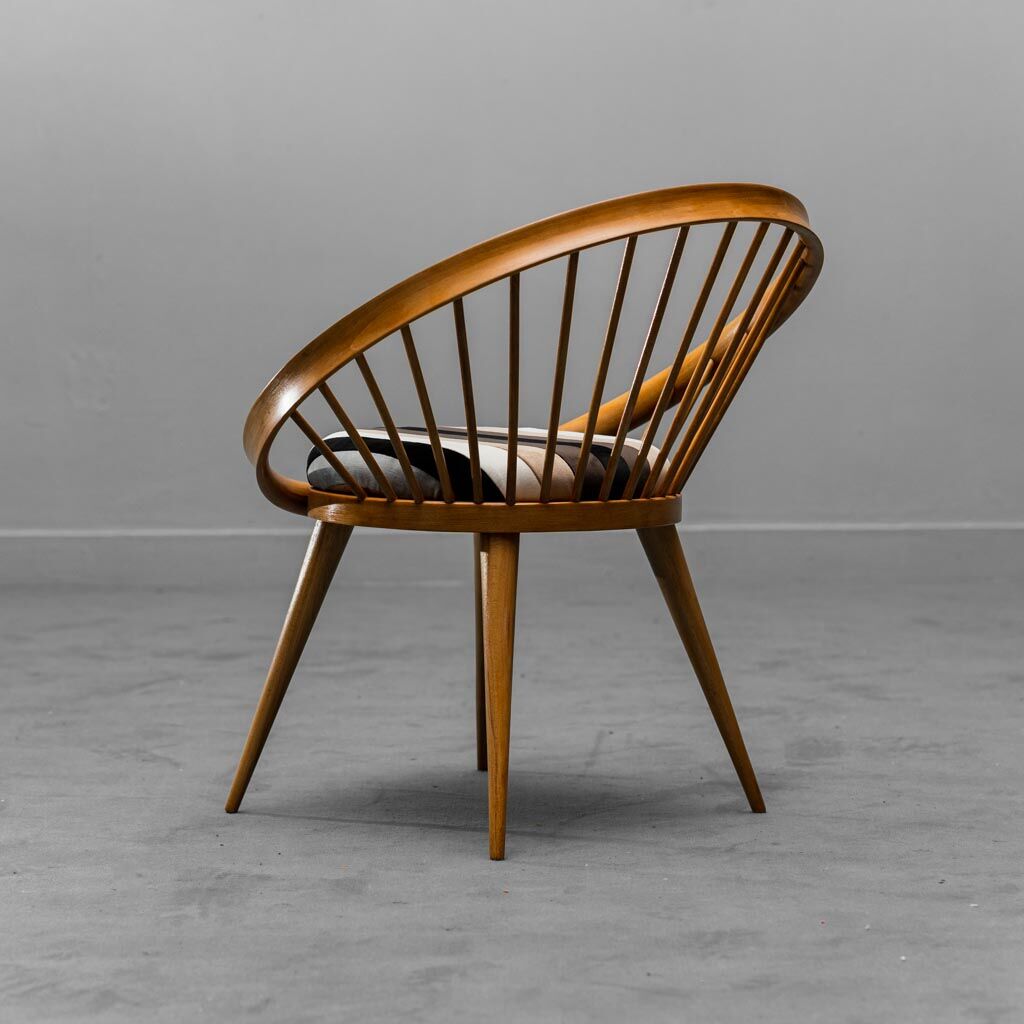 Circular armchair in 60