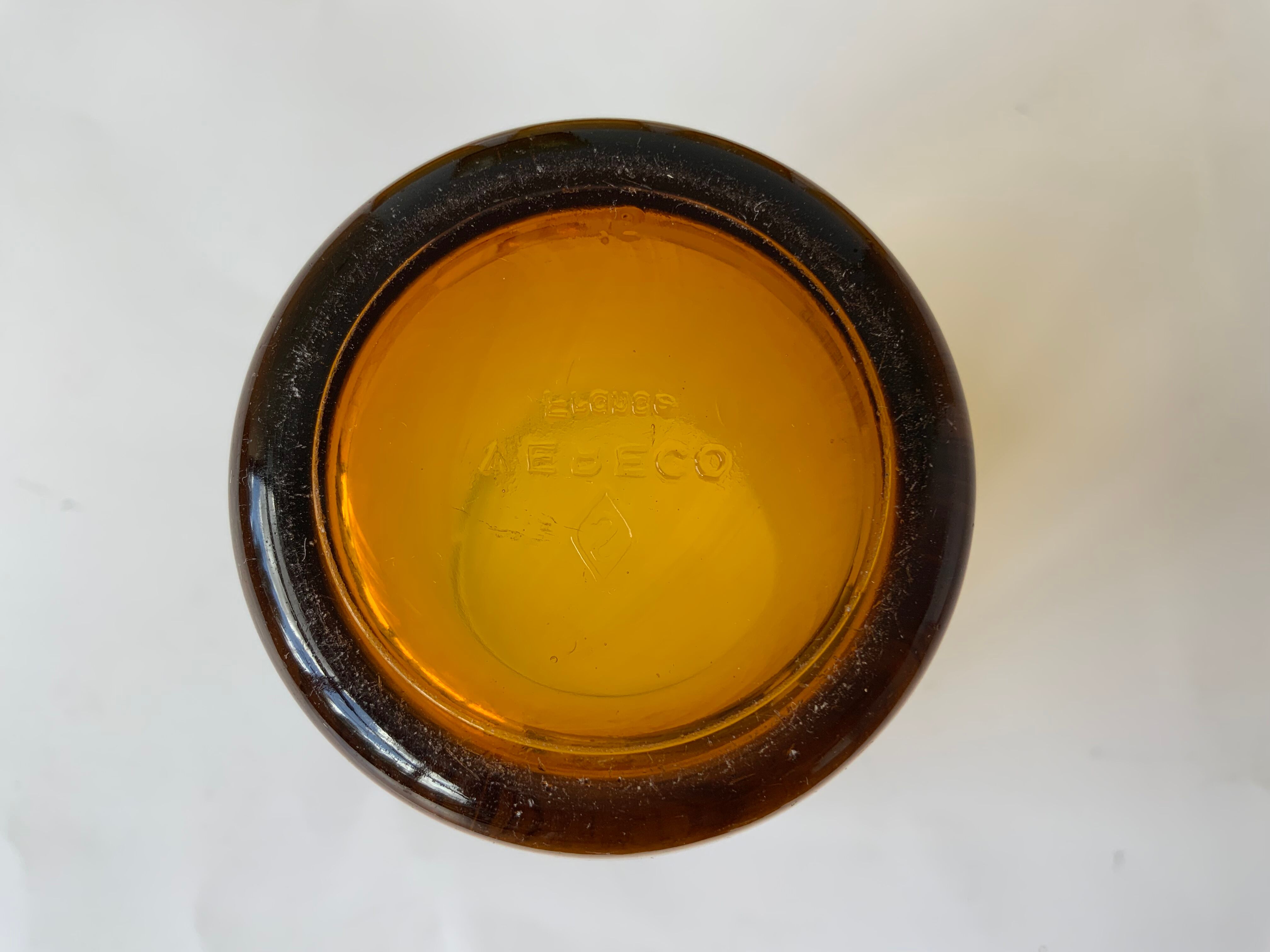Verres ambrés