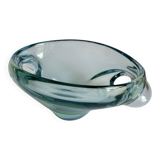 Mid-Century Czech Art Glass Bowl by Chribska, 1960s