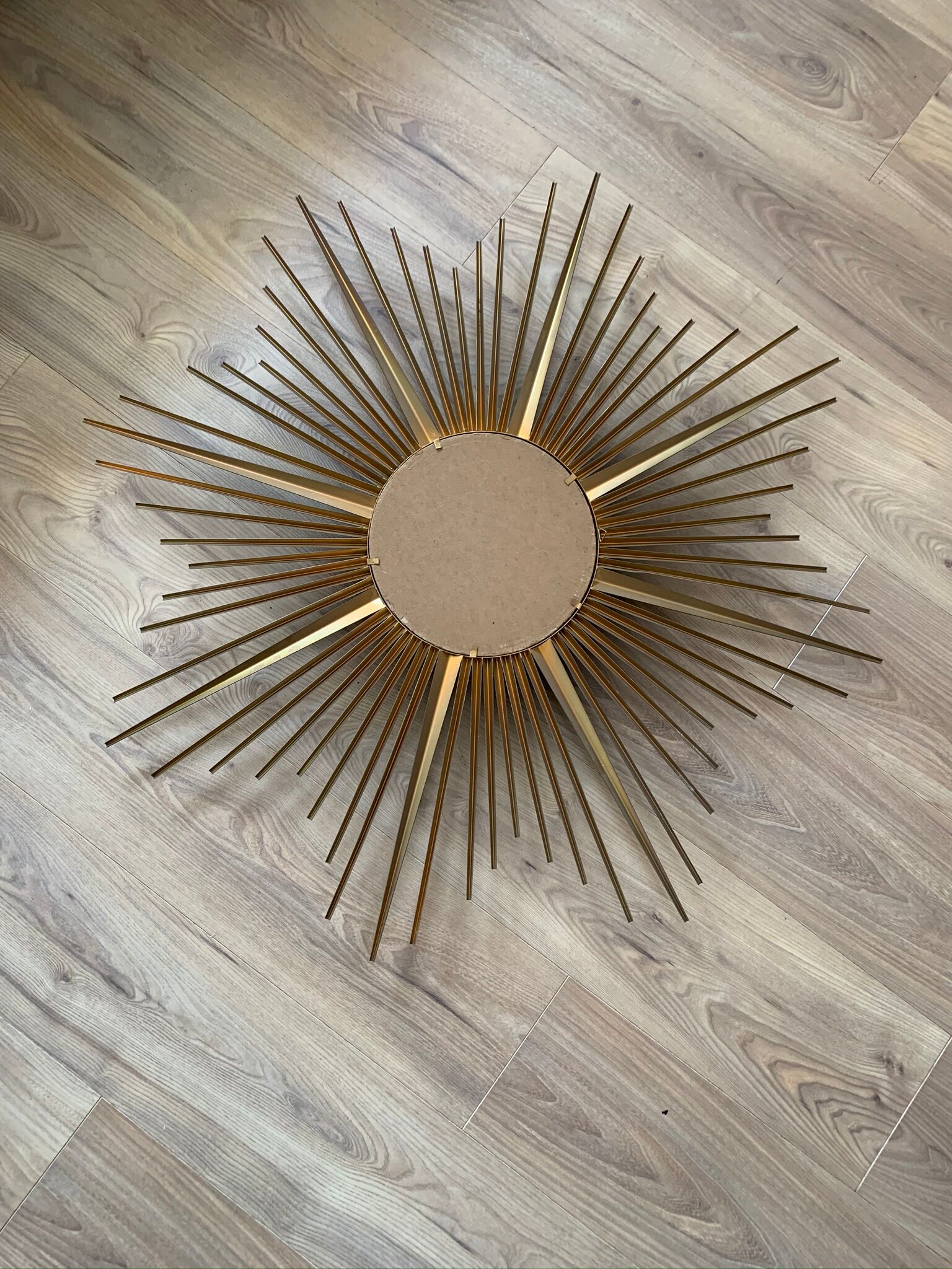 Mirror Chaty Vallauris vintage witch's eye 91cm