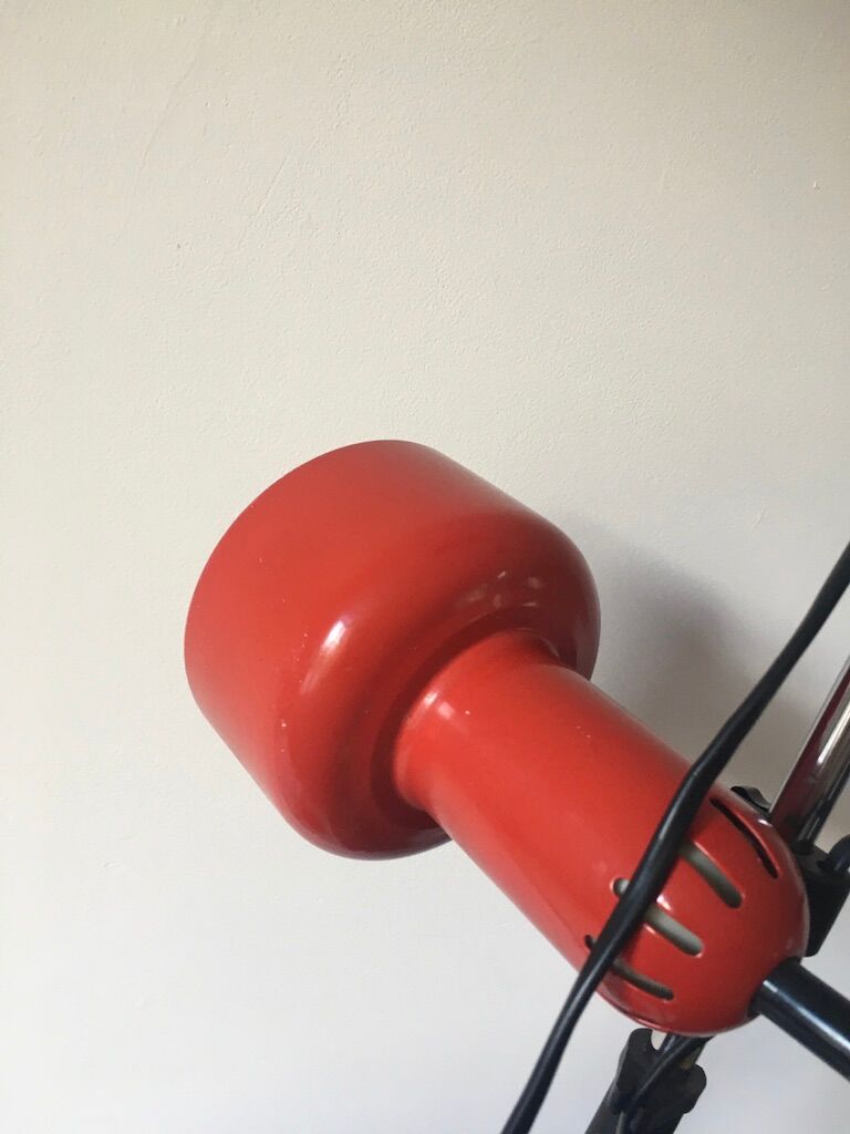 Lamppost 2 red spots, 70s