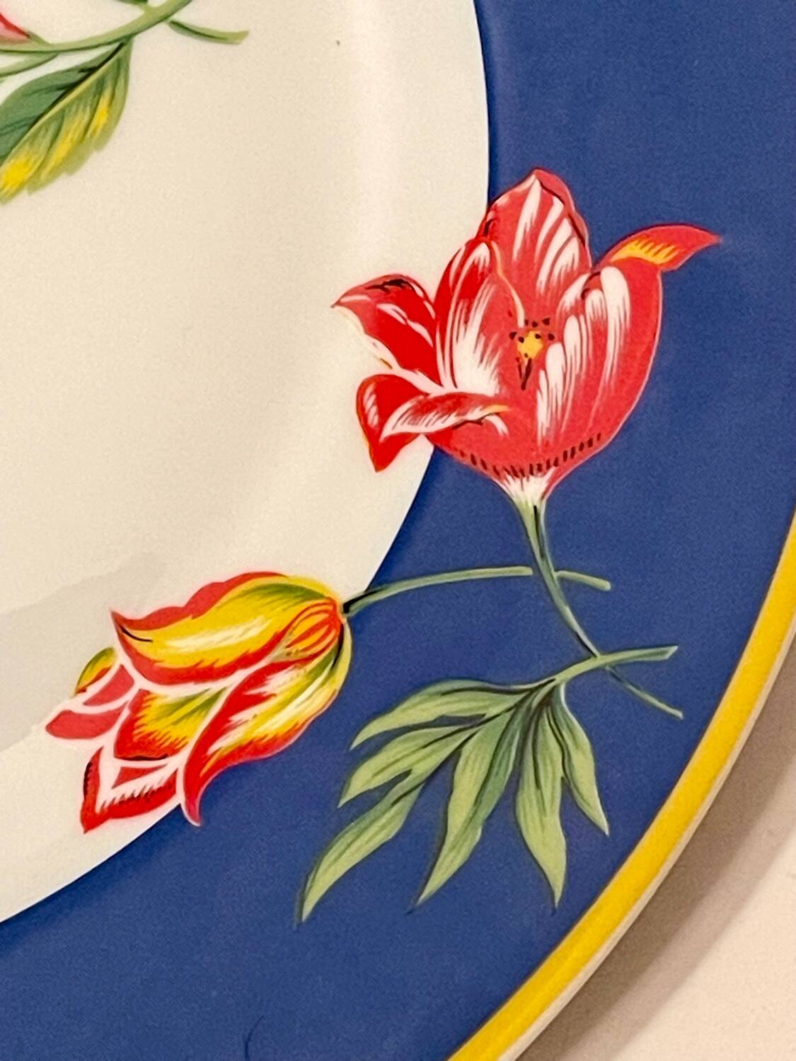 Kenzo porcelain dessert plates