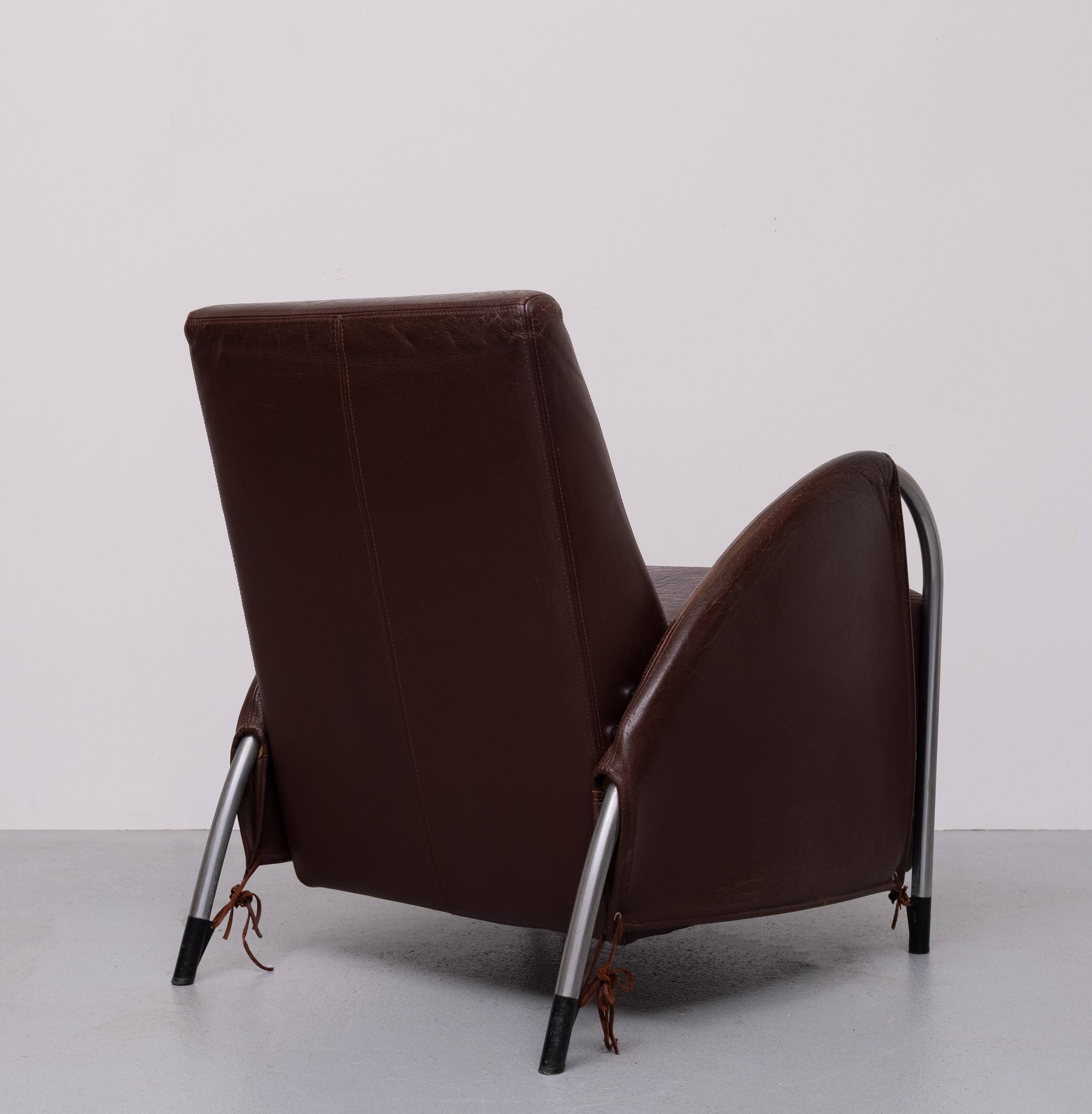 Art Deco lounge chair Design Jan des Bouvrie for Gelderland