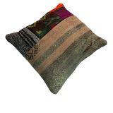 Vintage turkish kilim cushion cover 40 x 40 cm