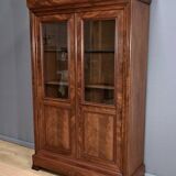 Mahogany Glass Bookcase, Restoration Period – Part 1 of the 19th Century