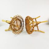 Para puf- taboretów Boho,