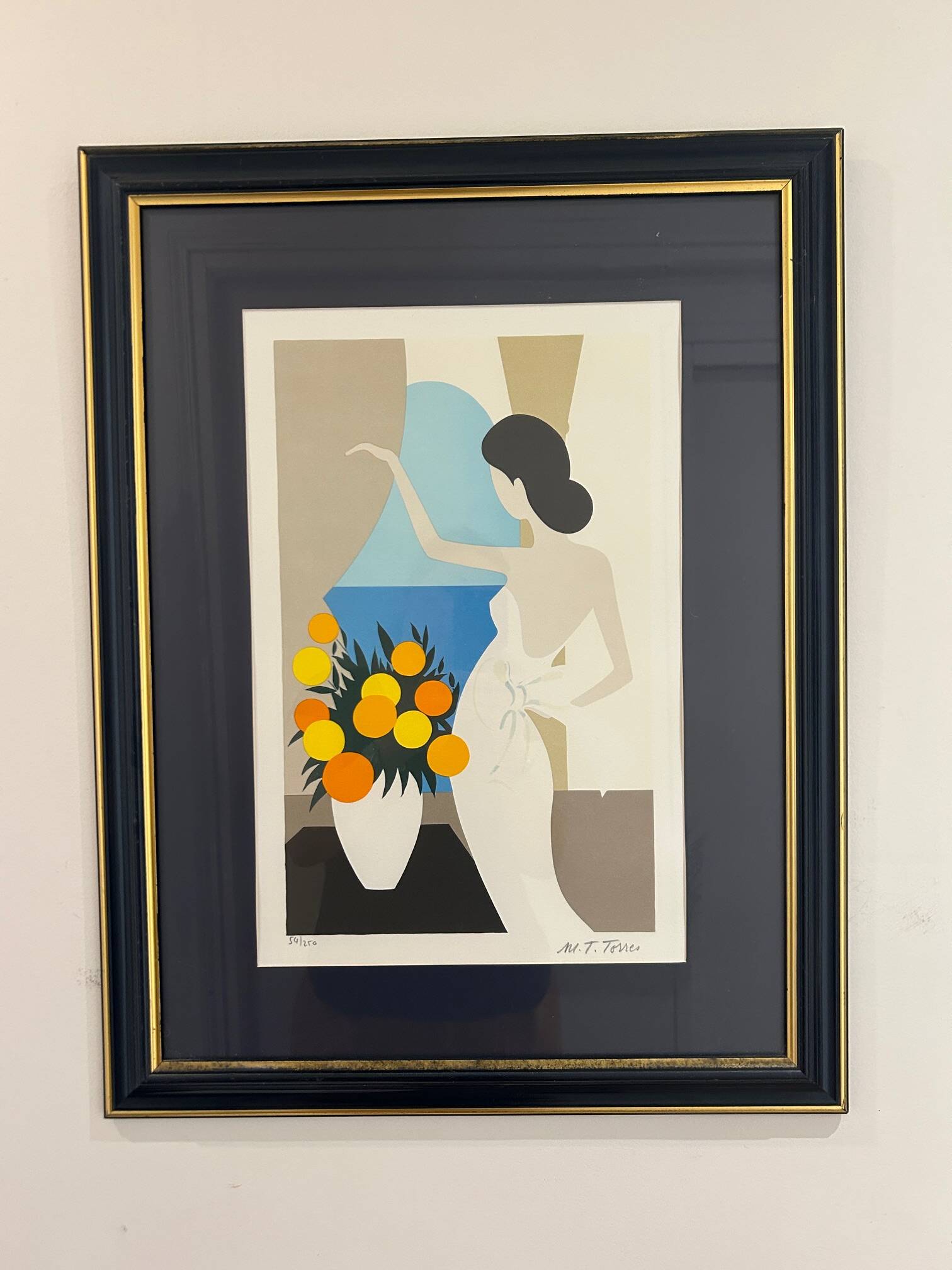 lithographie de Maria Teresa Torres