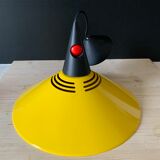 Vintage yellow pendant lamp