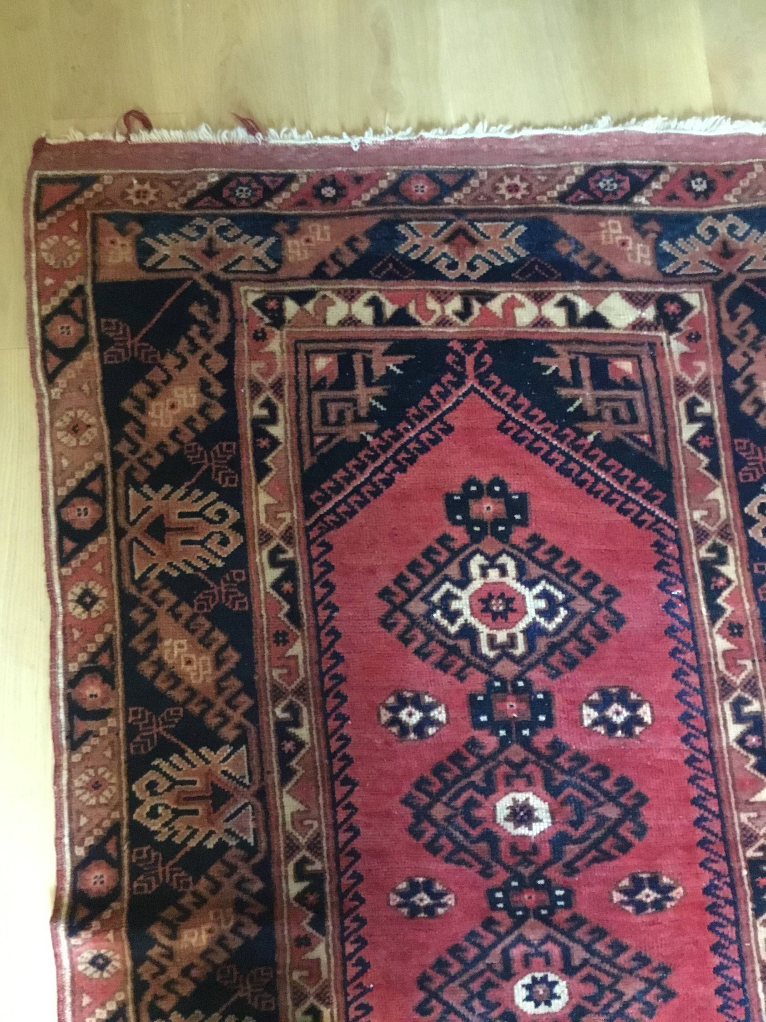 Oriental wool rug