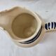 Henriot Quimper earthenware water pitcher 1960