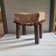 Repose-pieds artisanal d'esprit oriental