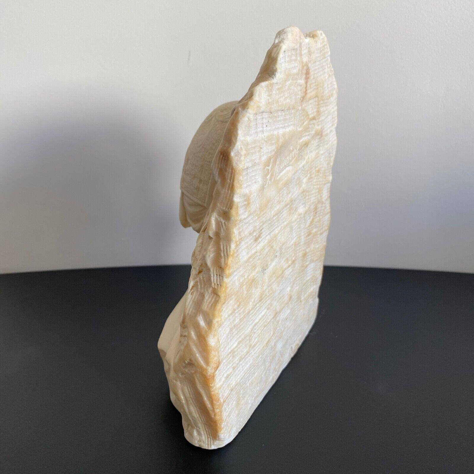 Marble sculpture representing La Vallière 20th century by J. Morrini
