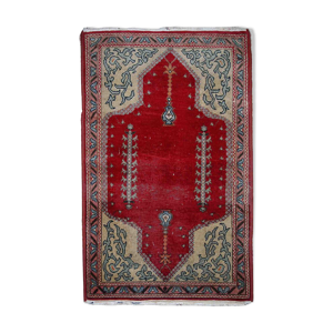 Tapis ancien turc konya fait main
