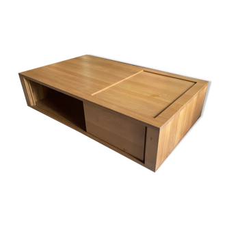 Table basse Ethnicraft Gamme shadow en chêne