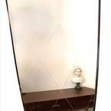 Art Deco mirror brass retro mirror