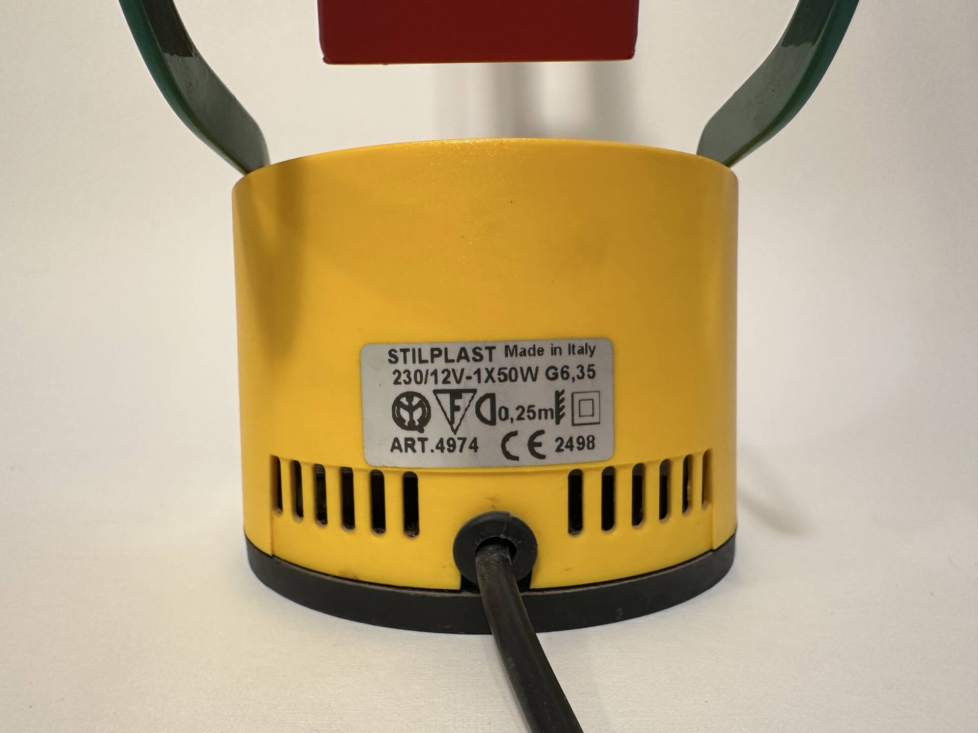 Lamp Stilplast - Vintage Italian Design - Memphis - 80s/90s