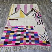 Handmade Berber rug in wool 2.5 x 1.5 m