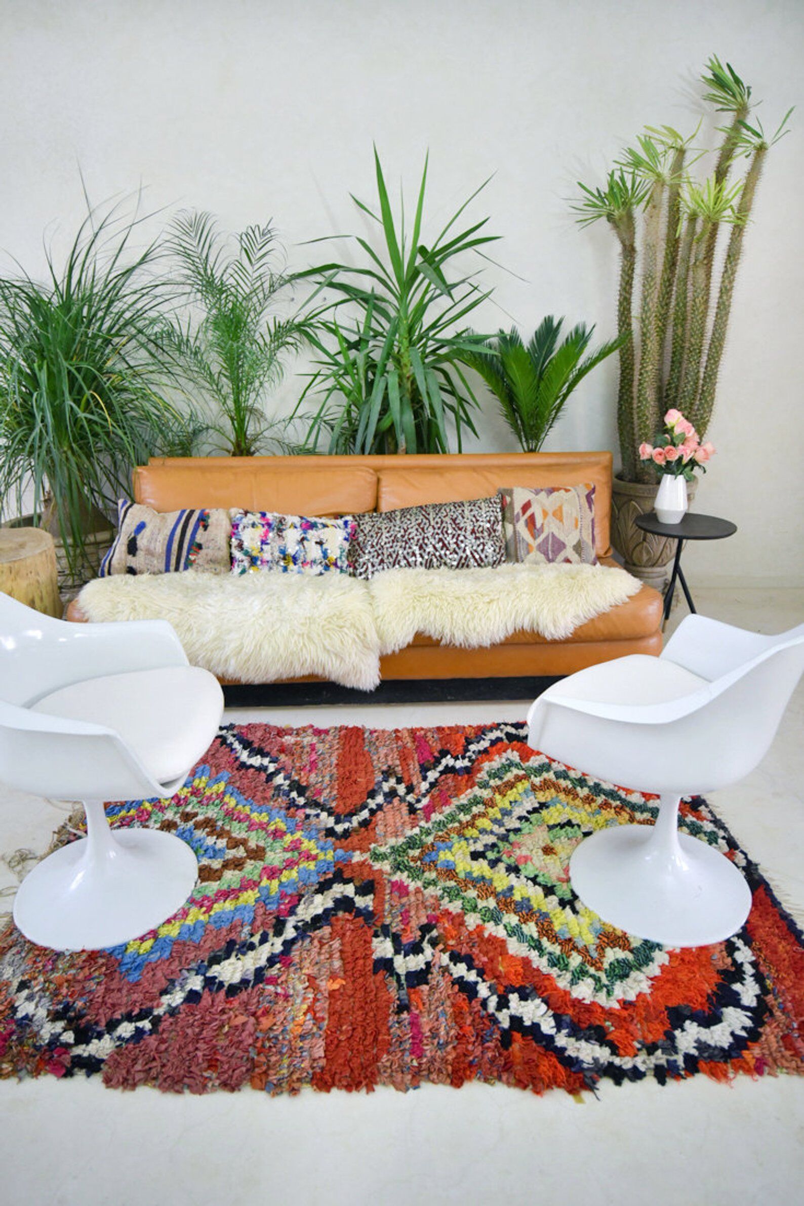 Carpet boucherouite 135x155cm