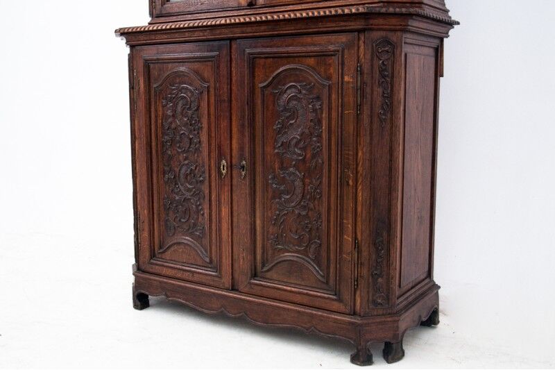 Library display case, France, circa 1880.