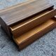 Low teak furniture with 2 drawers