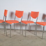 Vintage orange chairs