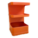 Plastic bedside table model Flair by Prisunic
