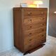 Commode haute vintage – pied moustache – années 60