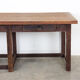 Vintage wooden table factory desk