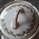 Old coffee pot / teapot in Limoges porcelain
